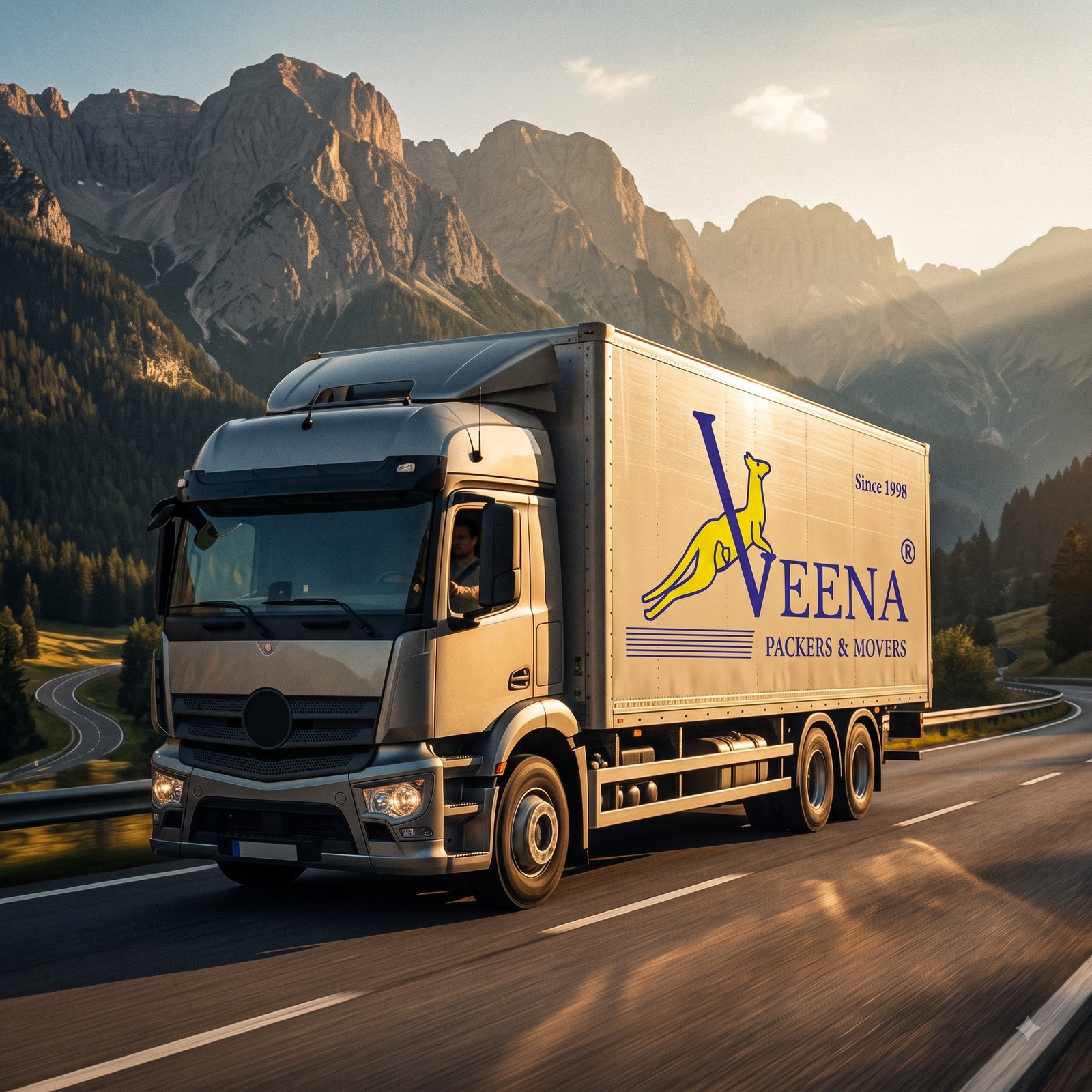 Premium moving truck